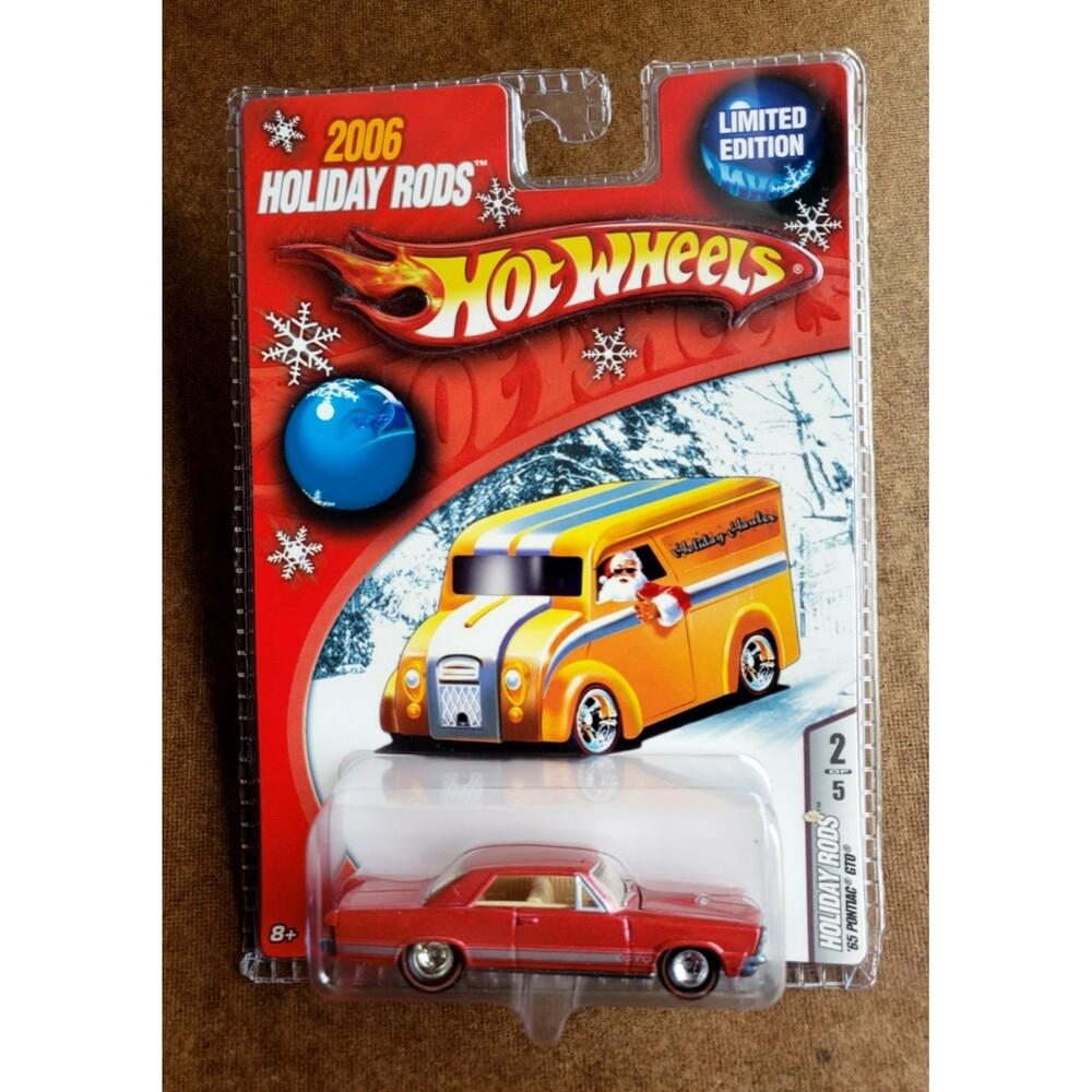 Hot Wheel '65 PONTIAC GTO Metallic RED 2/5 2006 HOLIDAY RODS 1:64 RL REAL RIDERS